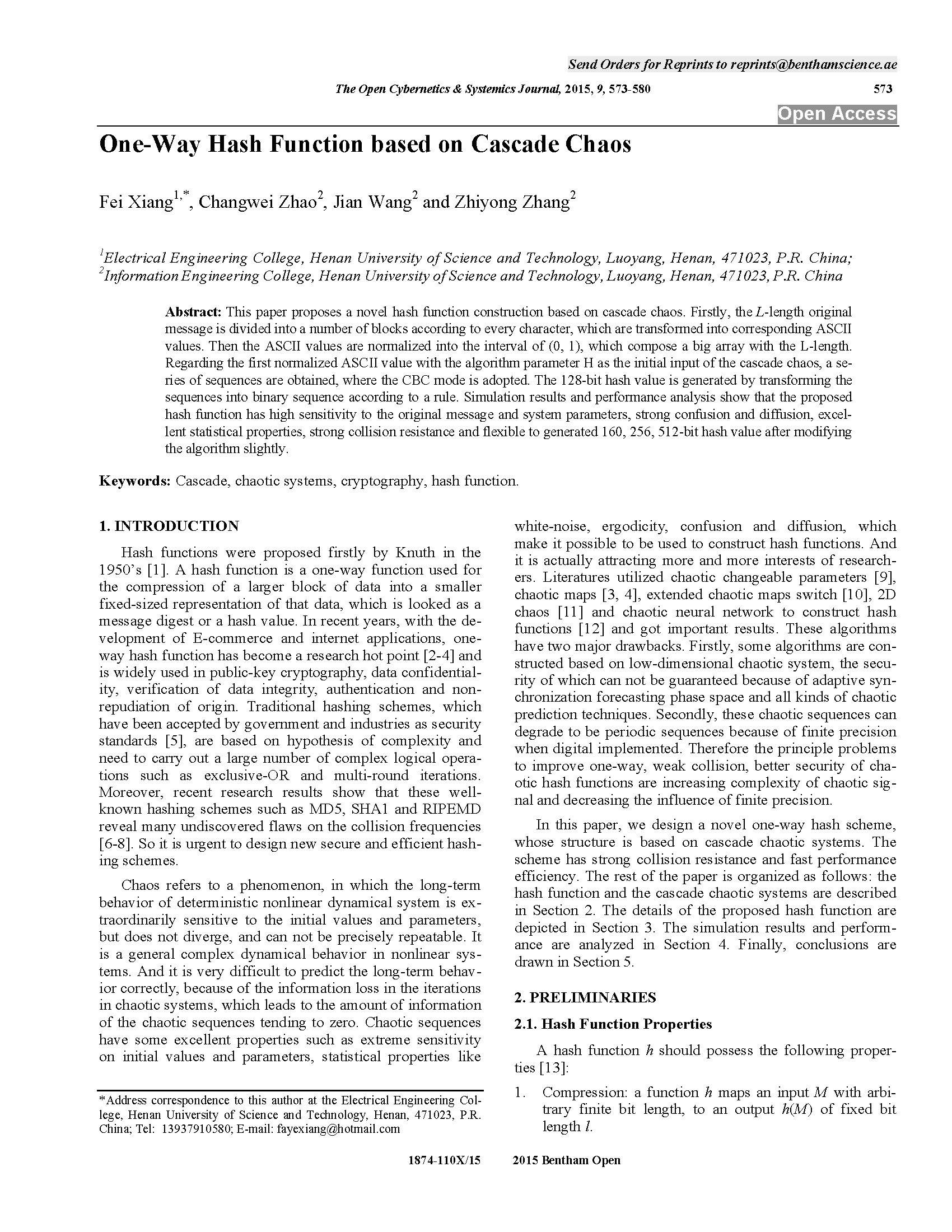 页面提取自－One-way Hash Function based on Cascade Chaos.p